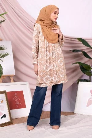 Tunic Nahda - Flax Yellow