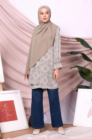 Tunic Nahda - Moss Green