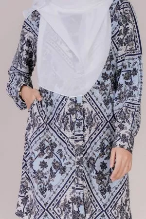 Blouse Azra - Dolphin Gray