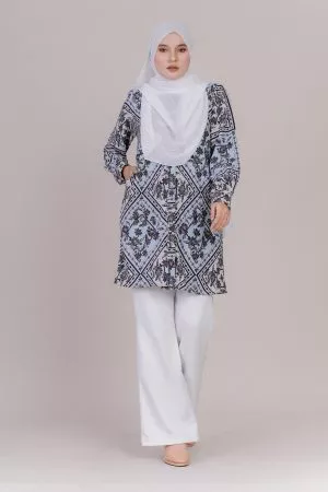 Blouse Azra - Dolphin Gray