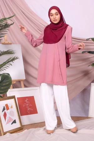 Blouse Nawal - Lolita Pink