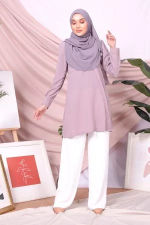 Blouse Nawal - Cool Grey