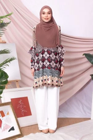 Tunic Anisah - Mocha Brown