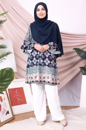 Tunic Anisah - Prussian Blue