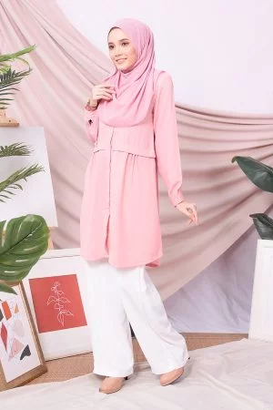 Tunic Arwa - Light Pink