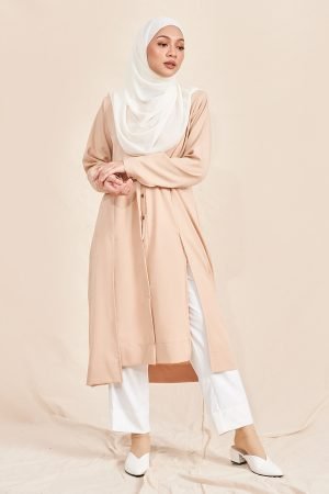 Long Top Latusia Laluna X MCC - Nude Brown