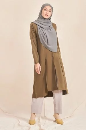 Long Top Latusia Laluna X MCC - Olive Green