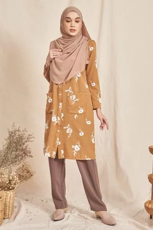 Tunic Marina - Caramel Brown