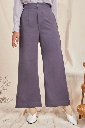 Pants Straight Leg Diana - Mauve Purple