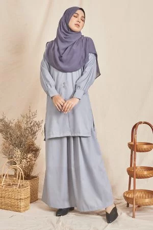 Blouse Majiha - Light Grey