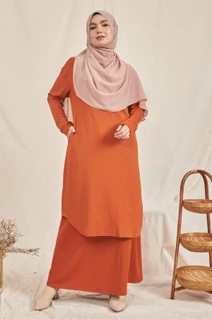 Skirt Kozi Naaila - Marmalade Orange