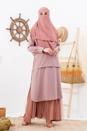 Tunic Merisha - Nude Brown