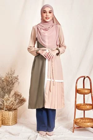 Tunic Mysha - Olive Nude