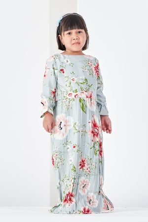 Dress Pleated Adelia Kids - Light Blue