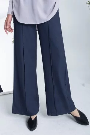 Pants Relax Fit Renia - Navy Blue