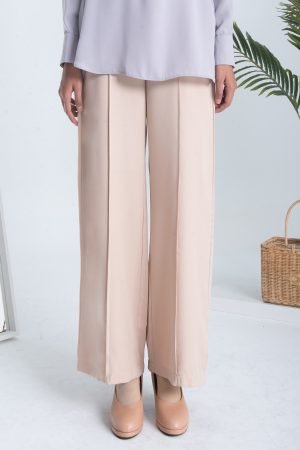 Pants Relax Fit Renia - Nude