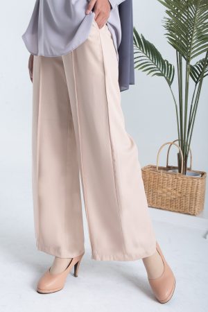 Pants Relax Fit Renia - Nude