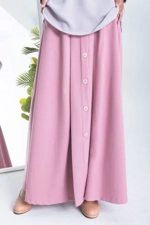 Skirt Button Reeqa - Pink