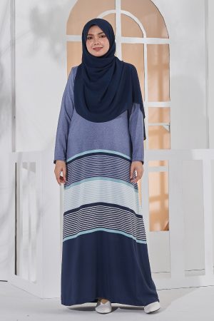 Abaya Junayna - Navy Blue