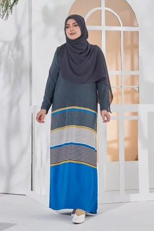 Abaya Junayna - Sky Blue