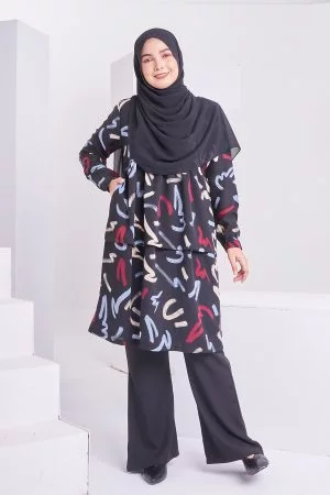 Blouse Lalia Laluna X MCC - Chic Black