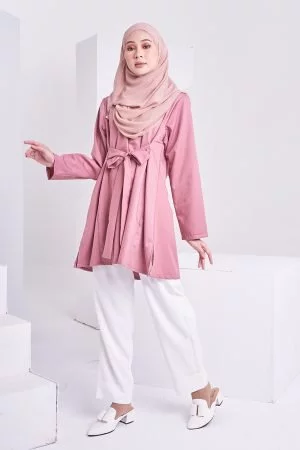 Blouse Laurinda Laluna X MCC - Orchid Pink