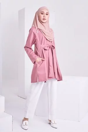 Blouse Laurinda Laluna X MCC - Orchid Pink