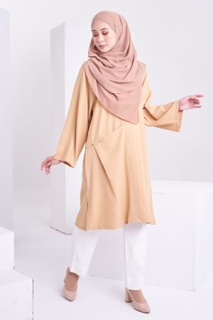 Blouse Leya Laluna X MCC - Honey Brown