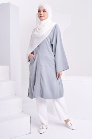 Blouse Leya Laluna X MCC - Steel Grey