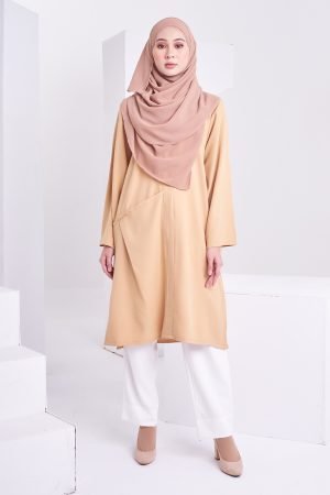 Blouse Leya Laluna X MCC - Honey Brown