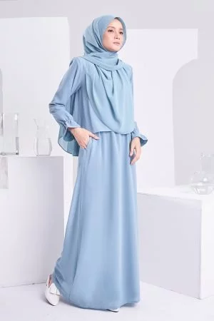 Dress Homey Hora - Dust Blue