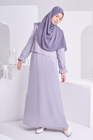 Dress Homey Hora - Light Grey