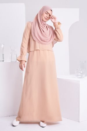 Dress Homey Hora - Light Nude