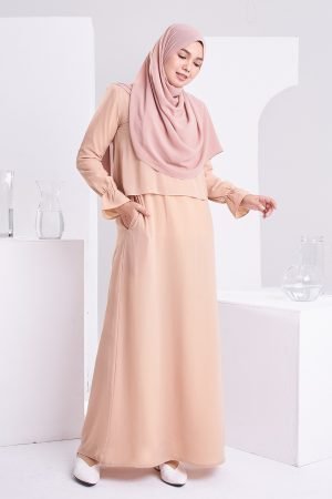 Dress Homey Hora - Light Nude