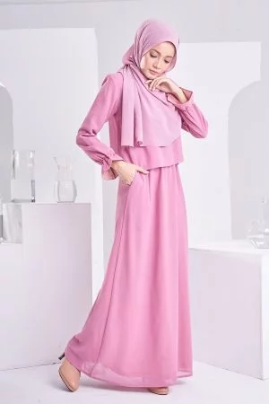 Dress Homey Hora - Rose Pink