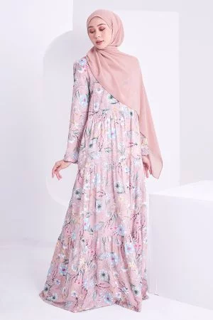 Dress Saleha - Birch Brown