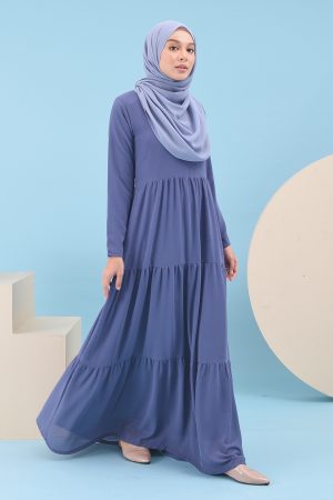 Dress Pleated Mia - Aegen Blue