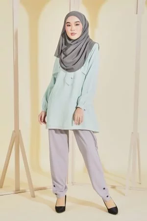 Top Ribbon Lisa Laluna X MCC - Mint Green