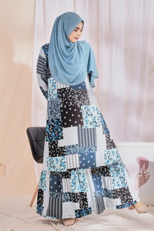 Dress Nelydia - Carolina Blue