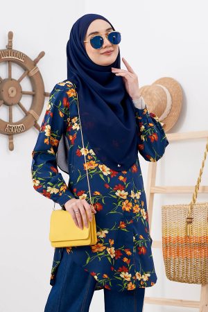 Blouse Kailee - Navy Blue