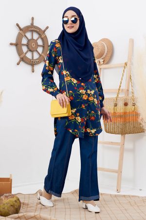 Blouse Kailee - Navy Blue