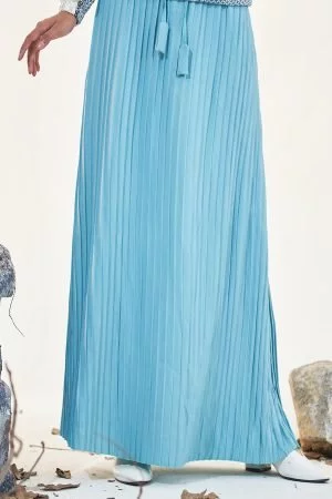 Skirt Pleated Odelina - Bluebird Blue