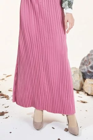 Skirt Pleated Odelina - Bubblegum Pink
