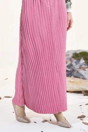Skirt Pleated Odelina - Bubblegum Pink