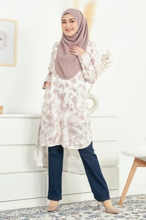 Tunic Hi-Lo Bella - Teepe Brown