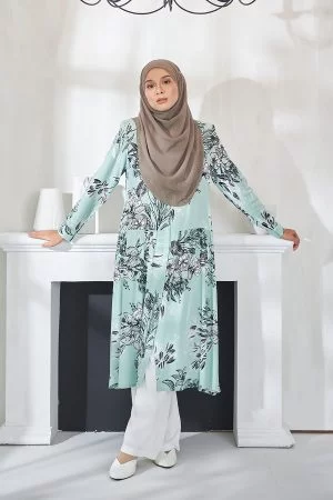 Tunic Qasrina - Mint Green