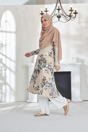 Tunic Qasrina - Light Brown