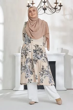 Tunic Qasrina - Light Brown