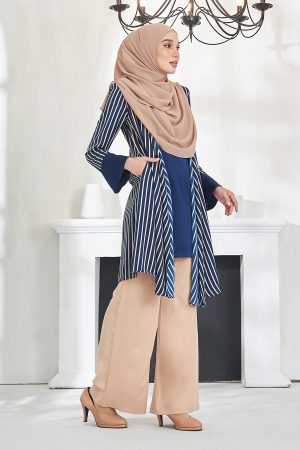 Tunic Cardi Qaila - Dark Blue