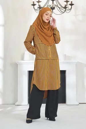 Tunic Qaisara - Light Gold